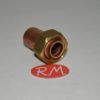 Racor dos piezas recto H 3/8 Ø 12 mm