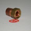 Racor dos piezas recto H 1/2 Ø 18 mm boca plana