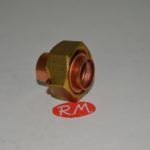 Racor dos piezas recto H 3/4 Ø 15 mm