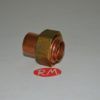 Racor dos piezas recto H 3/4 Ø 22 mm
