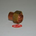 Racor dos piezas recto H 3/4 Ø 22 mm