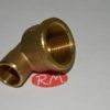 Codo latón 90° rosca H-3/4 soldar 22 mm