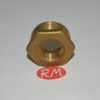 Reducción latón hexagonal M 1" H 1/2
