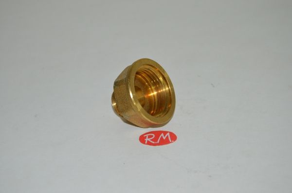 Racor marsella reducido latón M 1/2 - H 1" - Imagen 2