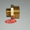 Machón reducido latón M 3/8" M 3/4"