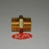 Machón latón M - M 3/8"