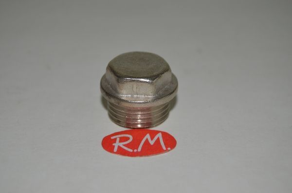 Tapón ciego cromado rosca M 1/2"