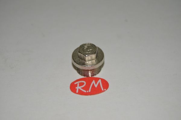 Tapón ciego cromado rosca M 3/8"
