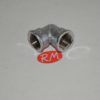 Codo cromado rosca H H 3/8"