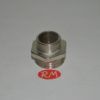 Machón reducido cromado M 3/4" M 1"