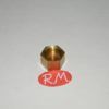 Tapón ciego latón rosca H 1/4"