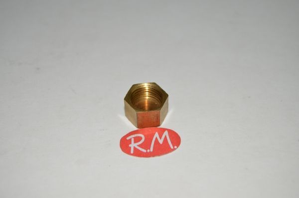 Tapón ciego latón rosca H 1/4"