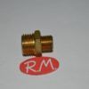 Machón reducido latón M 1/4" M 1/8"