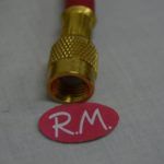 Juego de 3 mangueras 900 mm de 1/4" carga para gas freón - Imagen 3