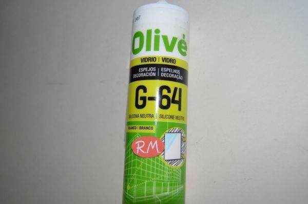 Silicona para espejos Blanca Olive 300ml