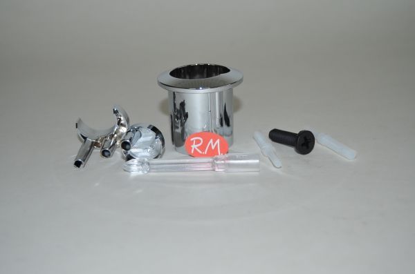 Roca doble pulsador descarga WC D2D AH0001800R - Imagen 5