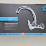Monomando fregadera pared caño tubo 11cm Pacific - Imagen 3