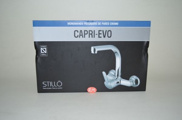 Monomando fregadera pared caño fundido Stillo Capri Evo