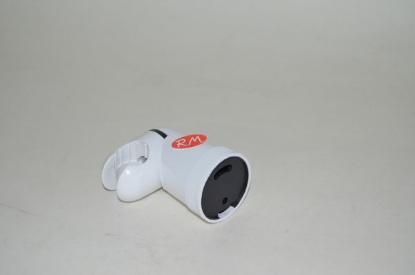 Soporte ducha cónico blanco - Imagen 2