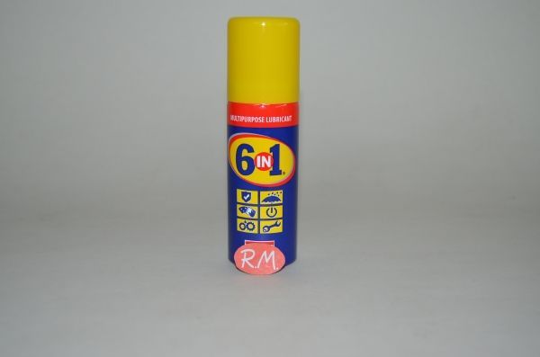 6 EN 1 lubricante en spray 50 ml