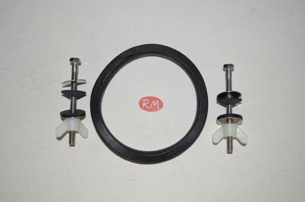 Fijación y junta taza tanque wc Roca AV0007400R