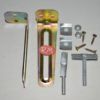 Conjunto de escuadras para sujetar lavabos con pedestal