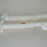 Sifón telescópico doble 1"1/2 a PVC Ø 40 mm - Imagen 3