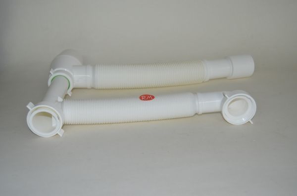 Sifón telescópico doble 1"1/2 a PVC Ø 40 mm - Imagen 3