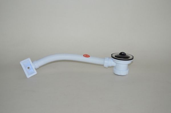 Válvula desagüe 1" 1/2 lavabo con válvula 70 mm y rebosadero