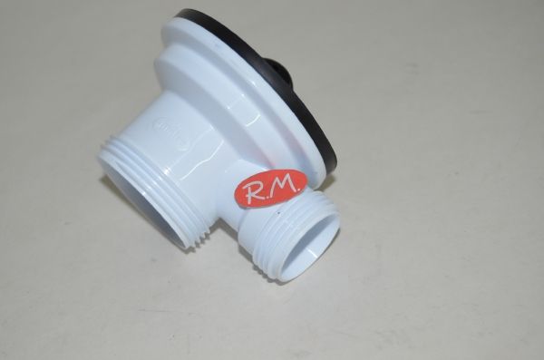 Válvula desagüe 1" 1/2 lavabo con válvula 70 mm y rebosadero - Imagen 2