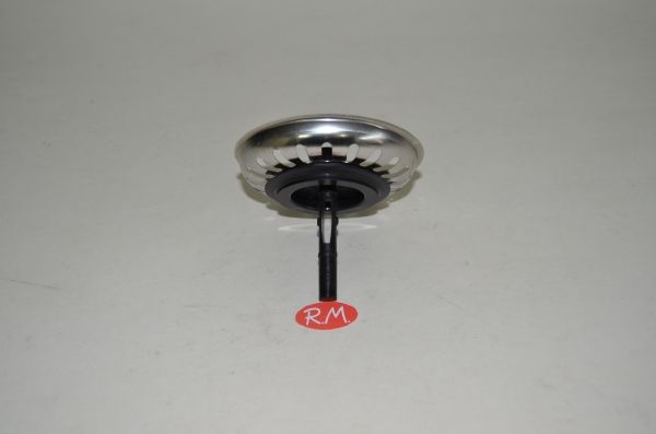 Tapón inox de cesta fregadera