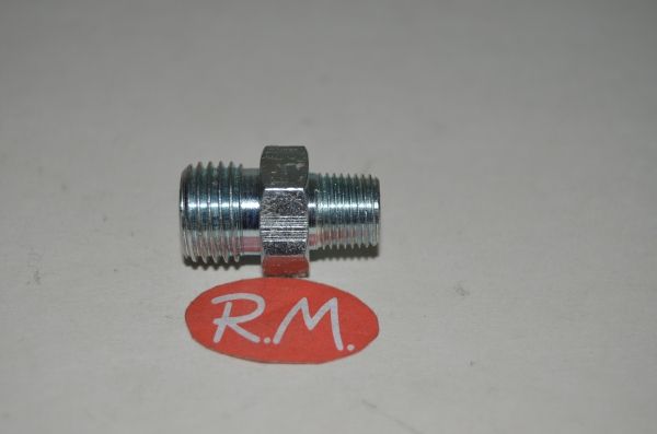 Nipple gasoil M 1/8 plano M 1/4 cónico