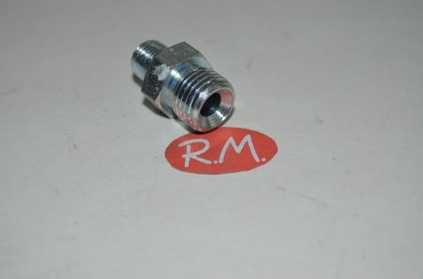 Nipple gasoil M 1/8 plano M 1/4 cónico - Imagen 3