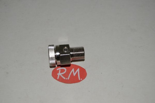 Purgador aire manual para radiador 1/8 cabeza de plástico