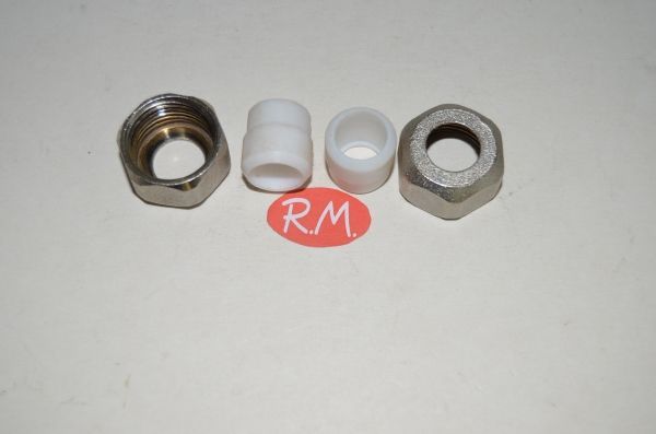 Tuercas y ovalillos llave monotubo 1/2 15 mm