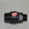 Enlace mixto polietileno macho 1" a 33 mm