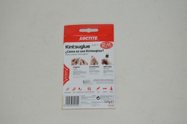 Loctite Kintsuglue masilla flexible blanca 3 x 5 gramos