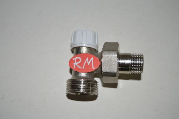 Detentor escuadra radiador roscar M 3/8 M 3/4