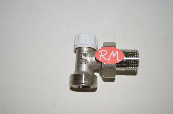 Detentor escuadra radiador roscar M 1/2 M 3/4