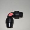 Enlace acodado polietileno hembra 20 mm