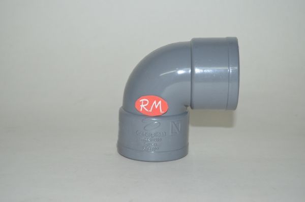 Codo 87° PVC Ø50 mm H H - Imagen 2