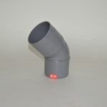 Codo 45° PVC Ø75 mm M H