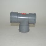 Te 87° PVC Ø50 mm H H H
