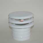 Deflector 3 aros salida gases calentador Ø 127 mm