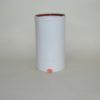 De chapa pintada blanca Diámetro interior hembra 132 mm Diámetro interior hembra 130 mm Largo del tubo 247 mm