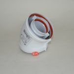 Codo 45° coaxial Ø60/100 mm