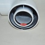 Codo 90° coaxial Ø60/100 mm - Imagen 3