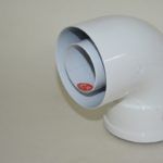 Codo 90° coaxial Ø60/100 mm