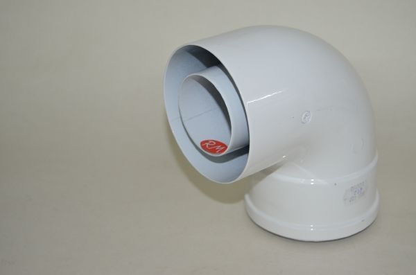 Codo 90° coaxial Ø60/100 mm