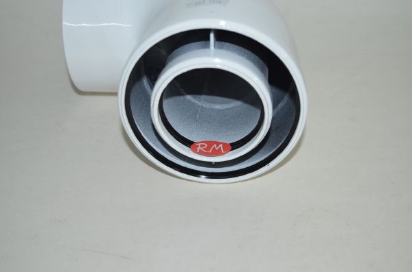 Codo 90° coaxial Ø60/100 mm - Imagen 3